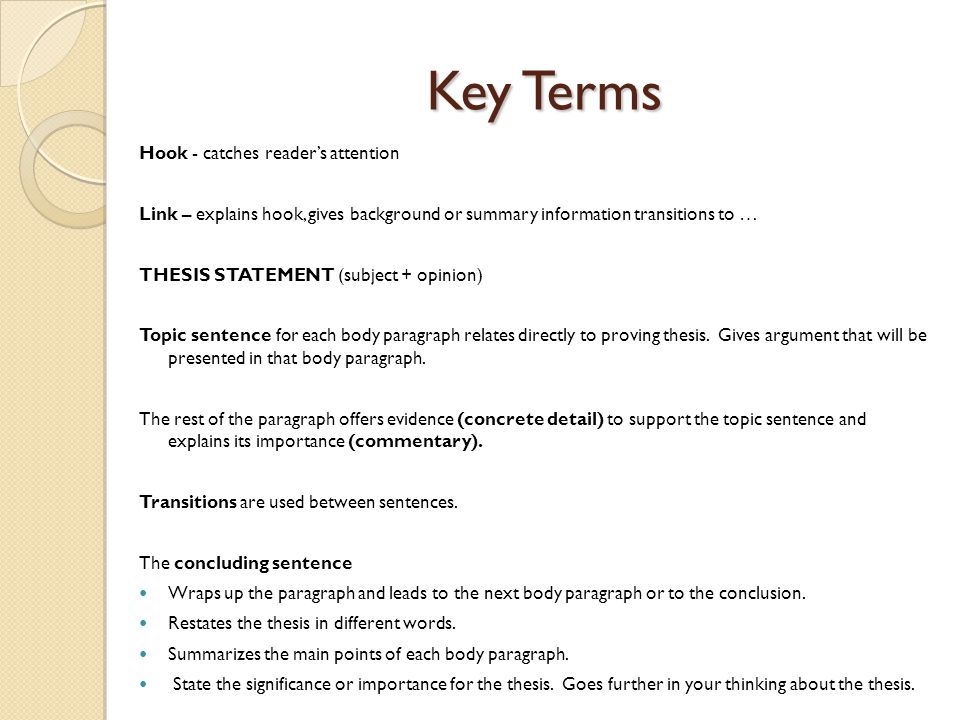 How to write a research paper conclusion hook